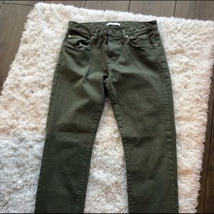 7 for all Mankind Green Pants
